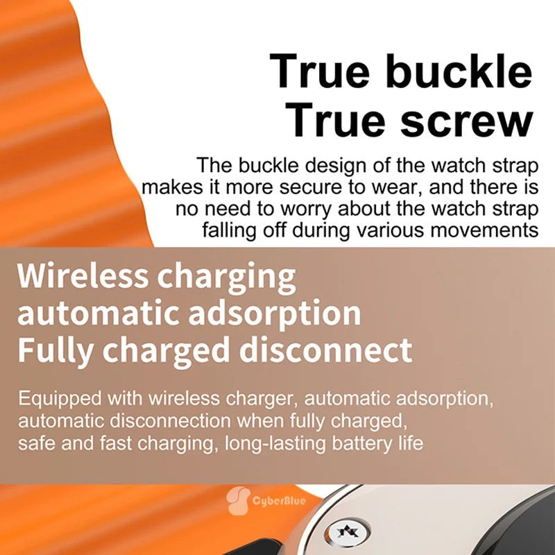 i20 Ultra Max Suit Smart Watch “7 Straps, 1 Earphone and 1 Protective Case”