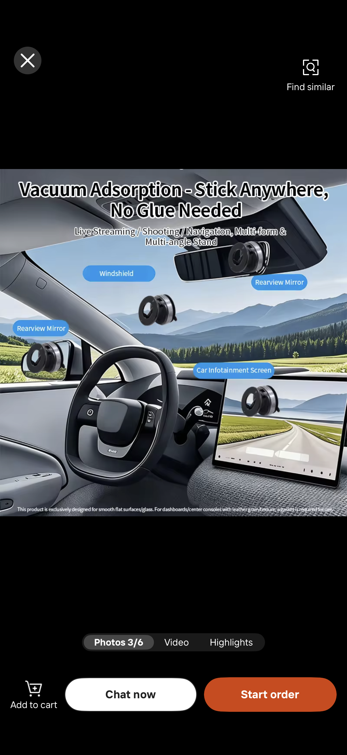 Magnetic Vacuum
Phone Holder