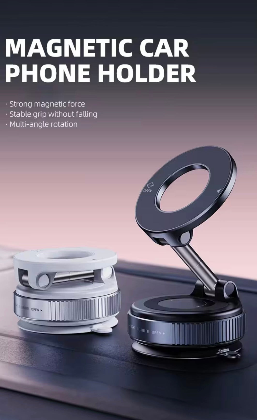 Magnetic Vacuum
Phone Holder