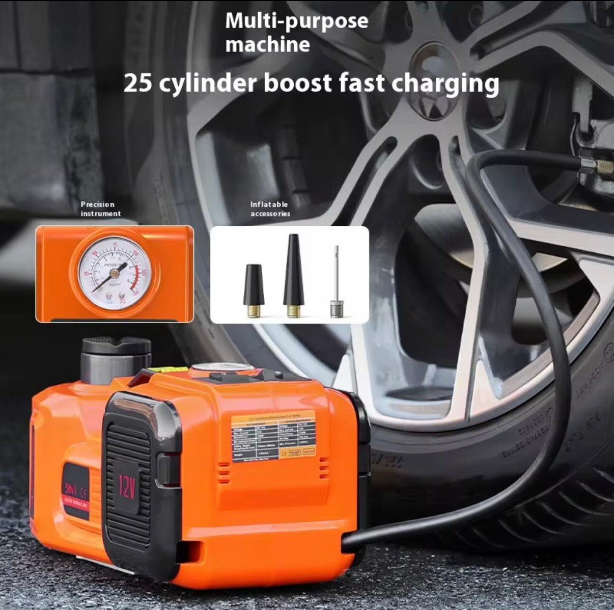 5 in 1 Electric Car Jack