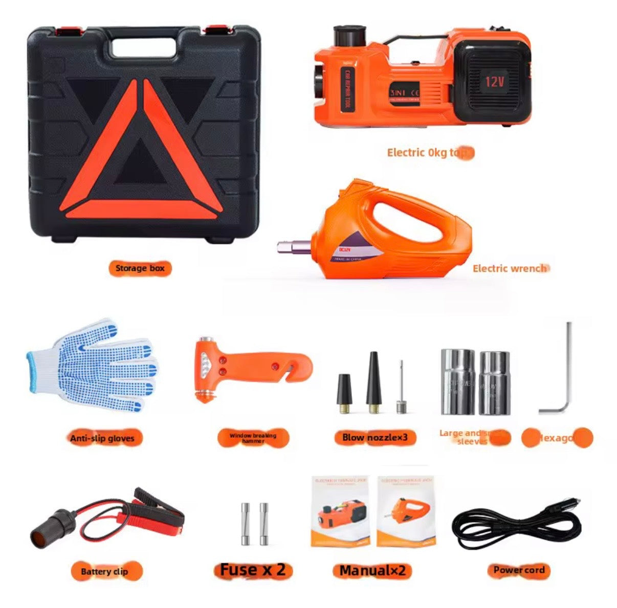 5 in 1 Electric Car Jack