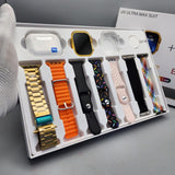 i20 Ultra Max Suit Smart Watch  “7 Straps, 1 Earphone and 1 Protective Case”