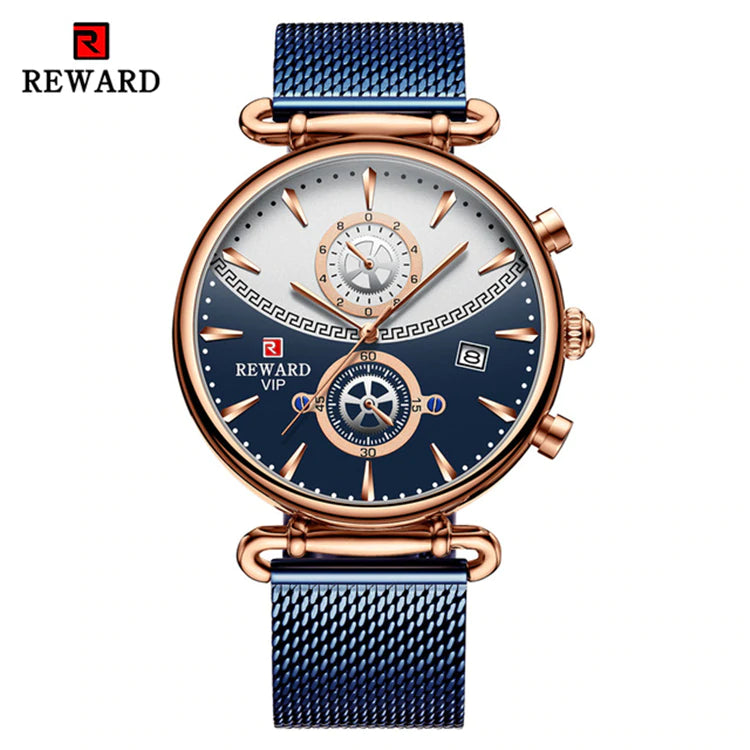 TOP BRAND LUXURY MILITARY STAINLESS STEEL WRIST WATCH MAN CLOCK FASHION CHRONOGRAPH WRISTWATCH