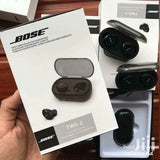 BOSE WIRELESS EARBUDS. SWEATPROOF BLUETOOTH EARBUDS BLACK